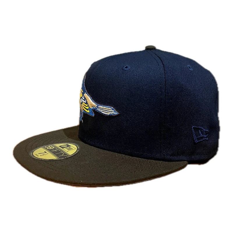 Baltimore Orioles Navy and Walnut Brown 30th Anniversary Patch Gray UV New Era 59FIFTY Fitted Hat