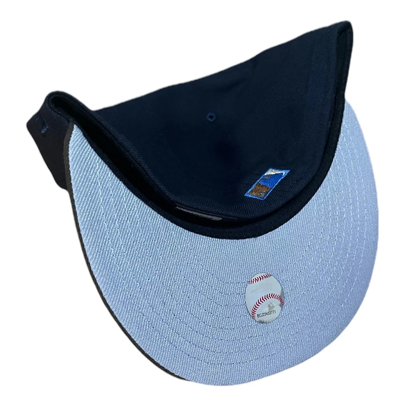 Baltimore Orioles Navy and Walnut Brown 30th Anniversary Patch Gray UV New Era 59FIFTY Fitted Hat