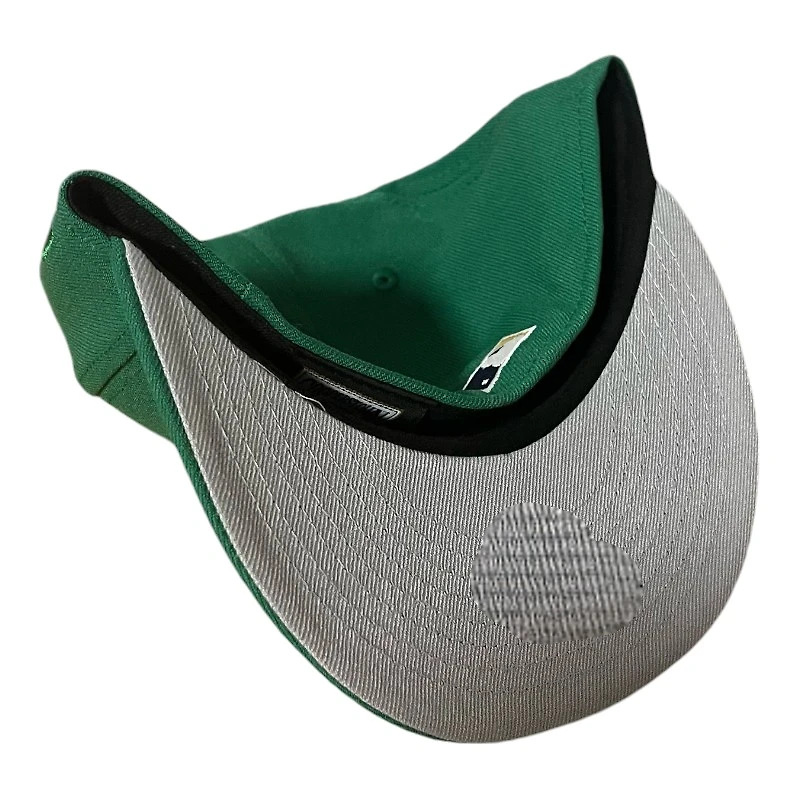 Cleveland Indians Kelly Green Jacobs Field Patch Gray UV New Era 59FIFTY Fitted Hat