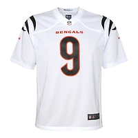 Youth Cincinnati Bengals Joe Burrow White Nike Game Jersey