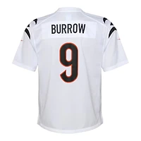 Youth Cincinnati Bengals Joe Burrow White Nike Game Jersey