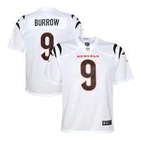 Youth Cincinnati Bengals Joe Burrow White Nike Game Jersey