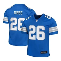 Youth Detroit Lions Jahmyr Gibbs Blue Nike Game Jersey
