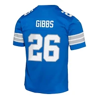 Youth Detroit Lions Jahmyr Gibbs Blue Nike Game Jersey