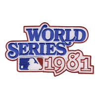 Los Angeles Dodgers 1981 World Series Embroidered Patch