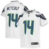 Youth Seattle Seahawks DK Metcalf White Nike Game Jersey
