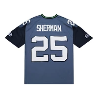 Seattle Seahawks Richard Sherman Navy 2011 Throwback Mitchell & Ness Legacy Jersey