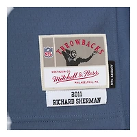 Seattle Seahawks Richard Sherman Navy 2011 Throwback Mitchell & Ness Legacy Jersey