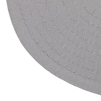 Los Angeles Dodgers Black and White 2024 WS Champs Patch Gray UV New Era 59FIFTY Fitted Hat