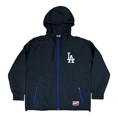 Los Angeles Dodgers Black Pro Image Exclusive New Era Lightweight Windbreaker Jacket