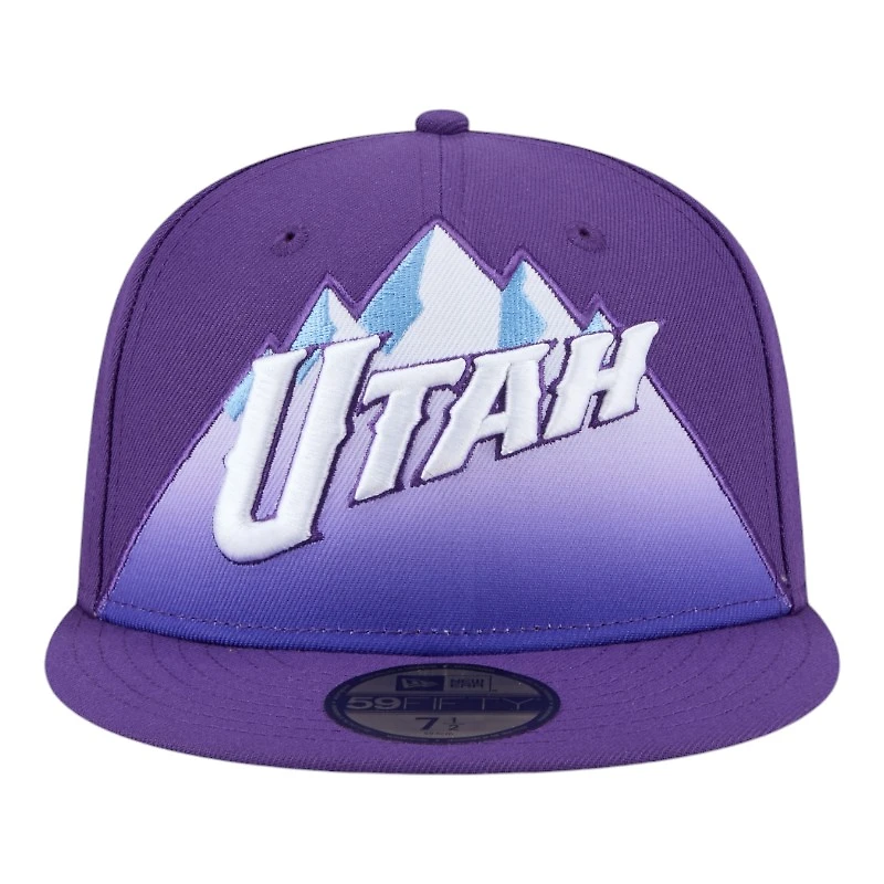 Utah Jazz Purple 2024-25 City Edition NBA New Era 59FIFTY Fitted Hat