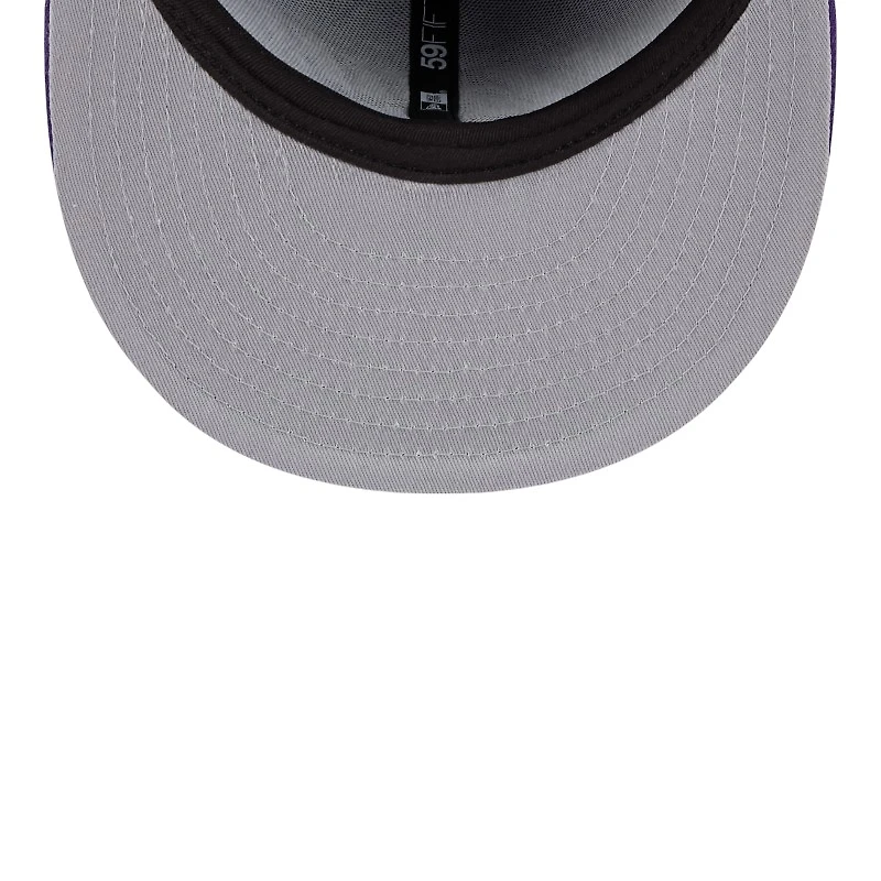 Utah Jazz Purple 2024-25 City Edition NBA New Era 59FIFTY Fitted Hat