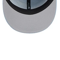 Utah Jazz Light Blue Alternate 2024-25 City Edition NBA New Era 59FIFTY Fitted Hat