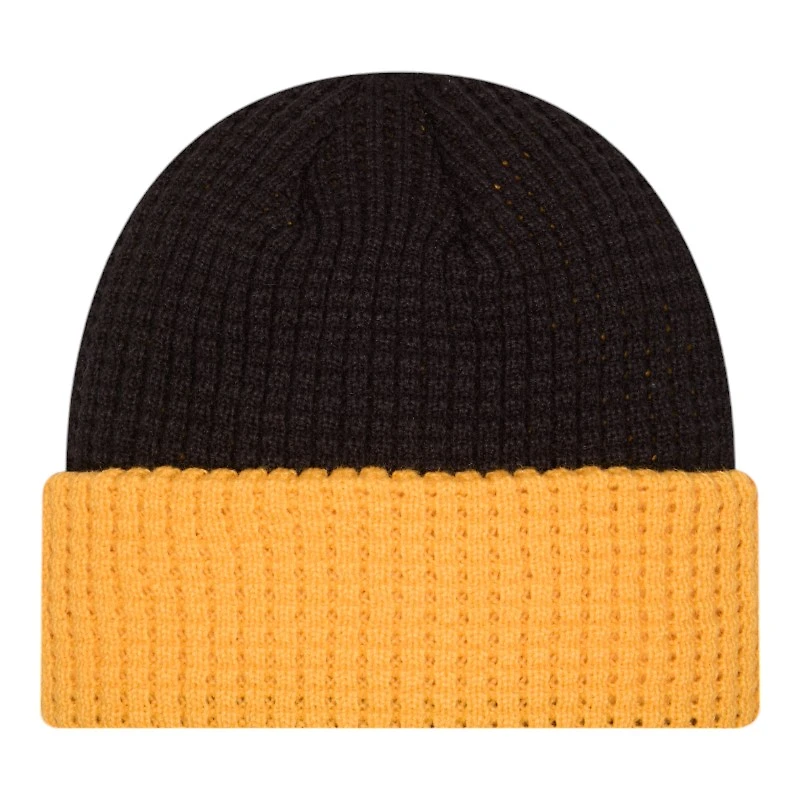 Missouri Tigers Brown and Yellow Waffled Knit Beanie Hat