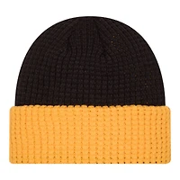 Missouri Tigers Brown and Yellow Waffled Knit Beanie Hat