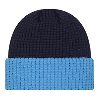 Tennessee Titans Navy and Light Blue Waffled Knit Beanie Hat