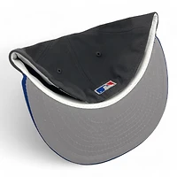 Los Angeles Dodgers Graphite and Royal Blue 1981 Bicentennial Patch Grey UV New Era 59FIFTY Fitted Hat