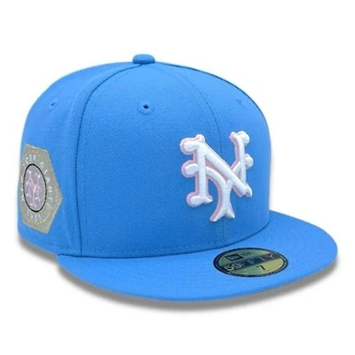 New York GIants Light Blue 1951 Season Patch Gray UV Era 59FIFTY Fitted Hat