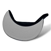 Texas Rangers Black and Graphite City Connect Spur Patch Stone UV New Era 59FIFTY Fitted Hat