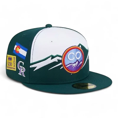 Colorado Rockies City Connect Fan Pack Gray UV 59FIFTY Fitted Hat