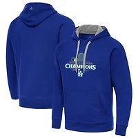 Los Angeles Dodgers Royal Blue 2024 World Series Champions Victory Antigua Mens Long Sleeve Hoodie