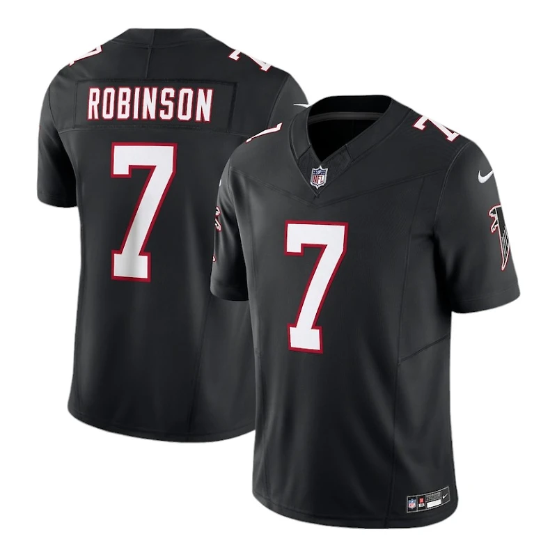 Atlanta Falcons Bijan Robinson Black Nike Alternate Vapor F.U.S.E Limited Jersey