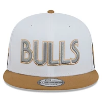 Chicago Bulls White 2024-25 City Edition NBA New Era 9FIFTY Snapback Adjustable Hat