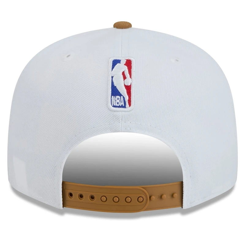 Chicago Bulls White 2024-25 City Edition NBA New Era 9FIFTY Snapback Adjustable Hat