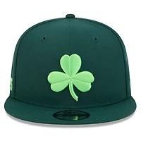 Boston Celtics Green 2024-25 Alternate City Edition NBA New Era 9FIFTY Snapback Adjustable Hat