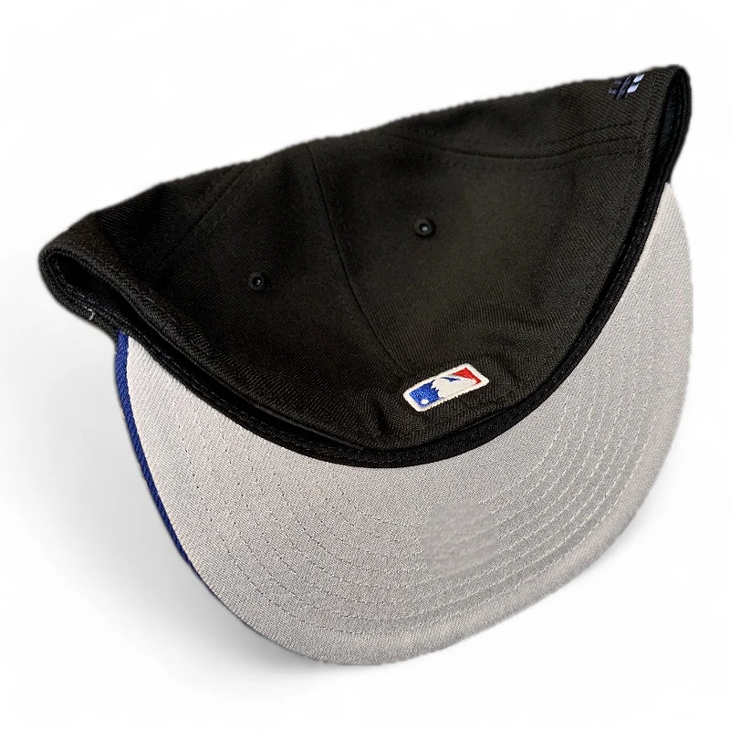 Los Angeles Dodgers Black and Royal Blue Shohei Ohtani ITFDB Patch Gray UV New Era 59FIFTY Fitted Hat