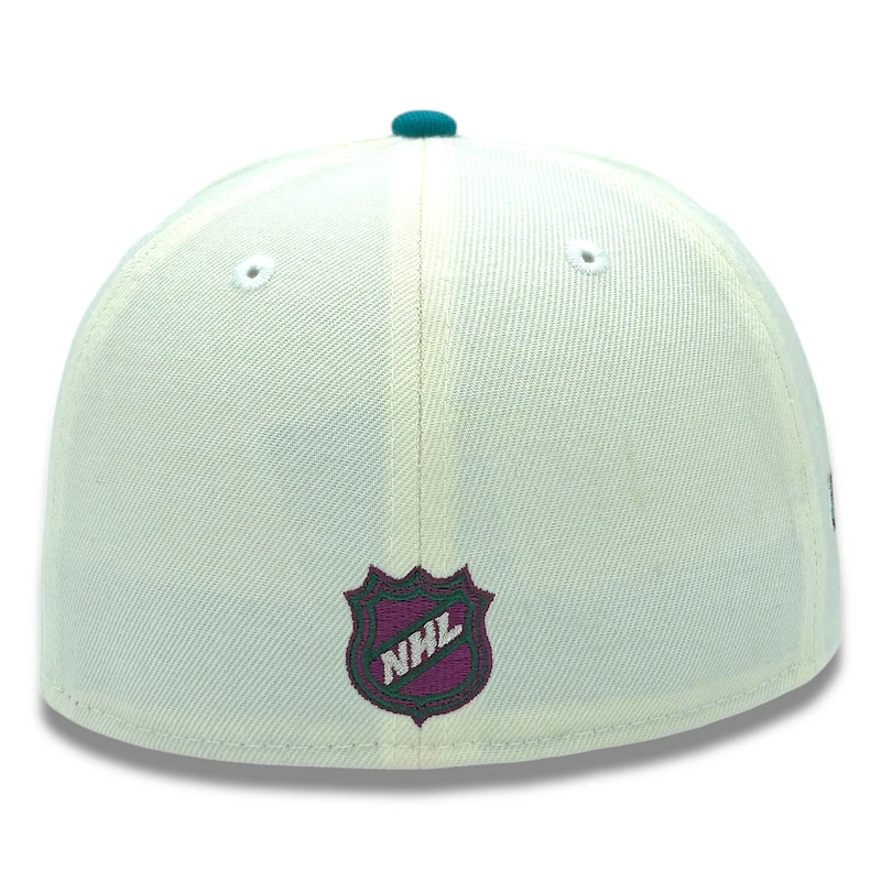 Anaheim Ducks Chrome and Graphite Western Conference Patch Blue UV New Era 59FIFTY Fitted Hat