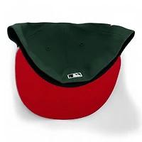 Houston Astros Cilantro Green and Gray 2017 WS Patch Red UV New Era 59FIFTY Fitted Hat