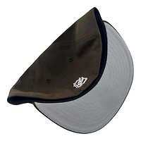 Los Angeles Kings Brown Script Logo with Gray UV NHL New Era 59FIFTY Fitted Hat