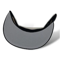 Vegas Golden Knights Stone and Black Western Conference Patch Gray UV New Era 59FIFTY Fitted Hat