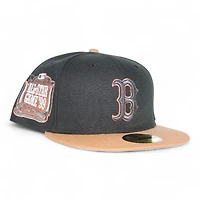Boston Red Sox Black and Caramel "Thanksgiving Pack" 1999 All Star Game Patch Gray UV New Era 59Fifty Fitted Hat