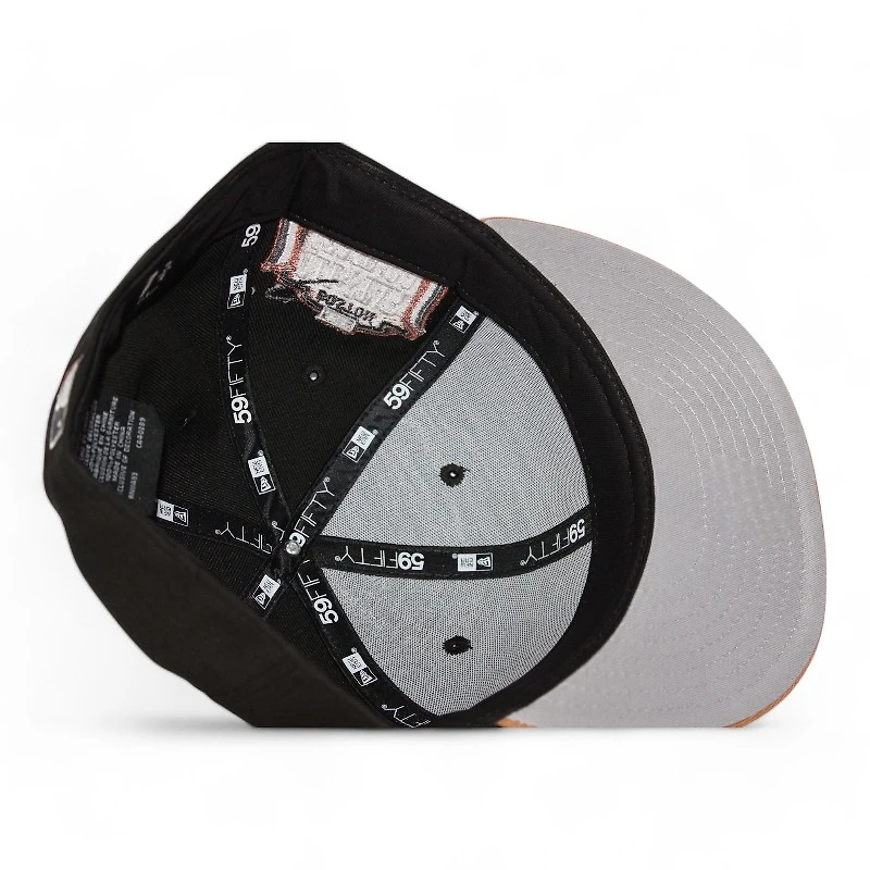 Boston Red Sox Black and Caramel "Thanksgiving Pack" 1999 All Star Game Patch Gray UV New Era 59Fifty Fitted Hat