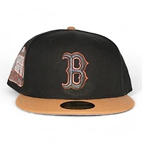 Boston Red Sox Black and Caramel "Thanksgiving Pack" 1999 All Star Game Patch Gray UV New Era 59Fifty Fitted Hat