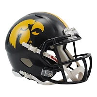 Iowa Hawkeyes Black Riddell Speed Mini Helmet