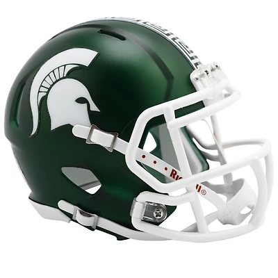 Michigan State Spartans Green Riddell Speed Mini Helmet