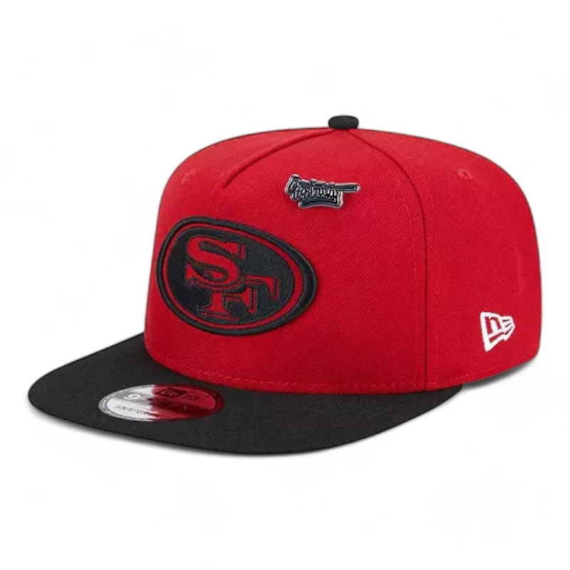 San Francisco 49ers Red Inspire Change New Era 9FIFTY A-Frame Snapback Hat