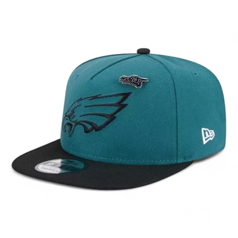 Philadelphia Eagles Green Inspire Change New Era 9FIFTY A-Frame Snapback Hat