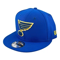 St. Louis Blues Royal Blue and Gray UV New Era 9FIFTY Snapback Hat