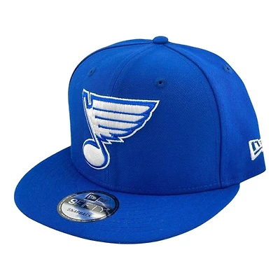 St. Louis Blues Royal Blue and White Gray UV New Era 9FIFTY Snapback Hat