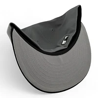 Seattle Mariners Gray and Black 20th Anniversary Patch UV New Era 59FIFTY Fitted Hat