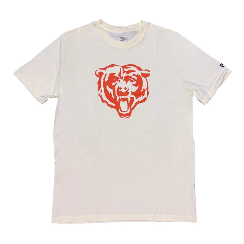 Chicago Bears Cream Pro Image Sports Exclusive Chrome Collection New Era T-Shirt