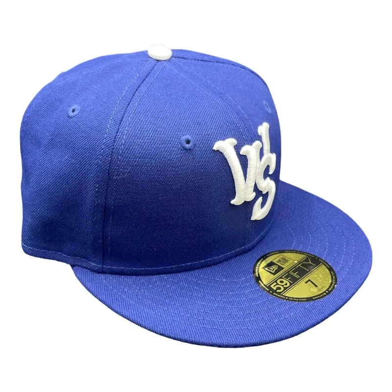 Winston-Salem Dash Royal Blue "West Side" Grey UV MiLB New Era 59FIFTY Fitted Hat