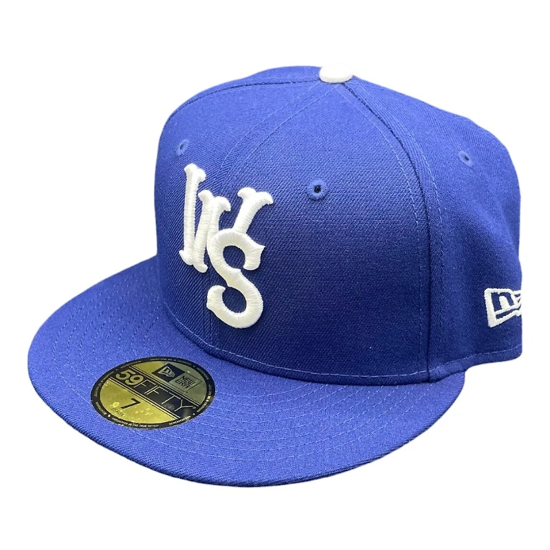 Winston-Salem Dash Royal Blue "West Side" Grey UV MiLB New Era 59FIFTY Fitted Hat