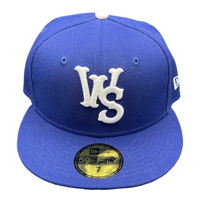 Winston-Salem Dash Royal Blue "West Side" Grey UV MiLB New Era 59FIFTY Fitted Hat