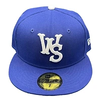 Winston-Salem Dash Royal Blue "West Side" Grey UV MiLB New Era 59FIFTY Fitted Hat