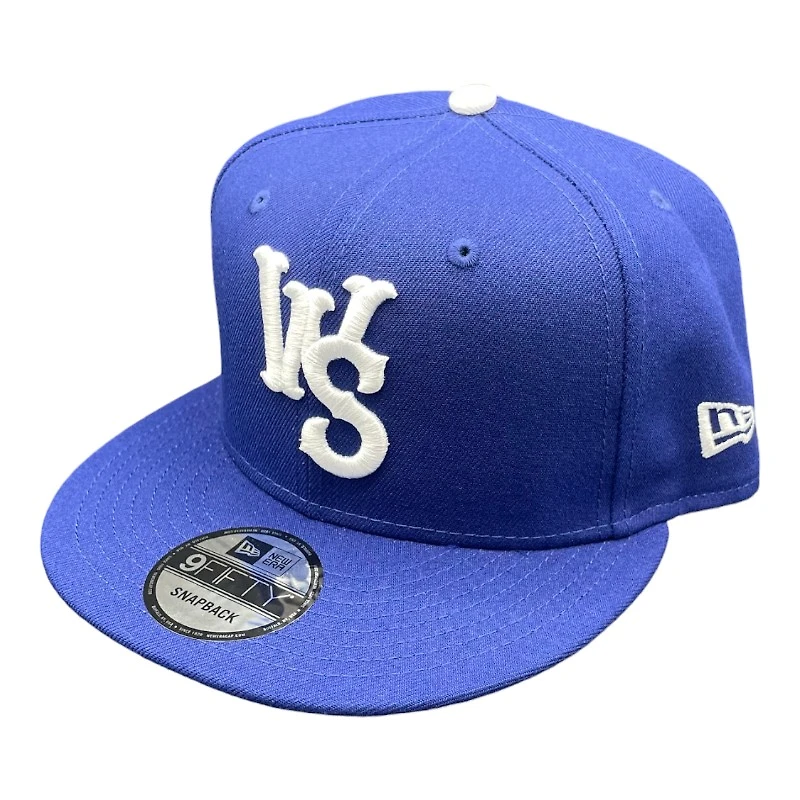 Winston-Salem Dash Royal Blue "West Side" Grey UV MiLB New Era 9FIFTY Snapback Hat